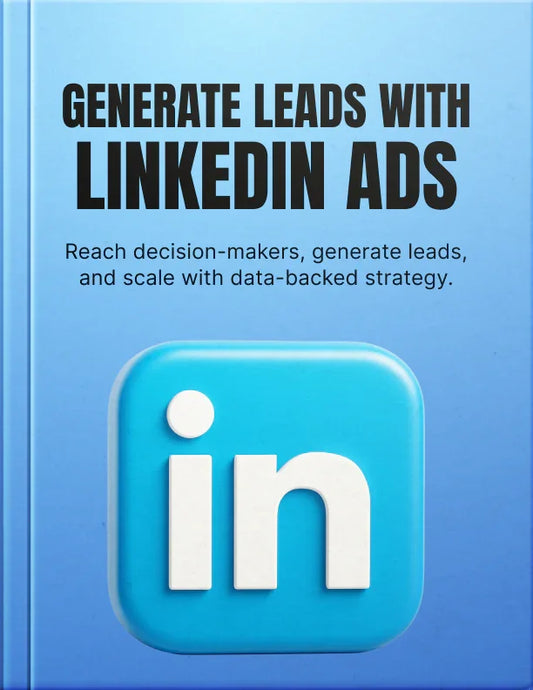 Ebook - Lead Generation with LinkedIn Ads - Digiloop Store