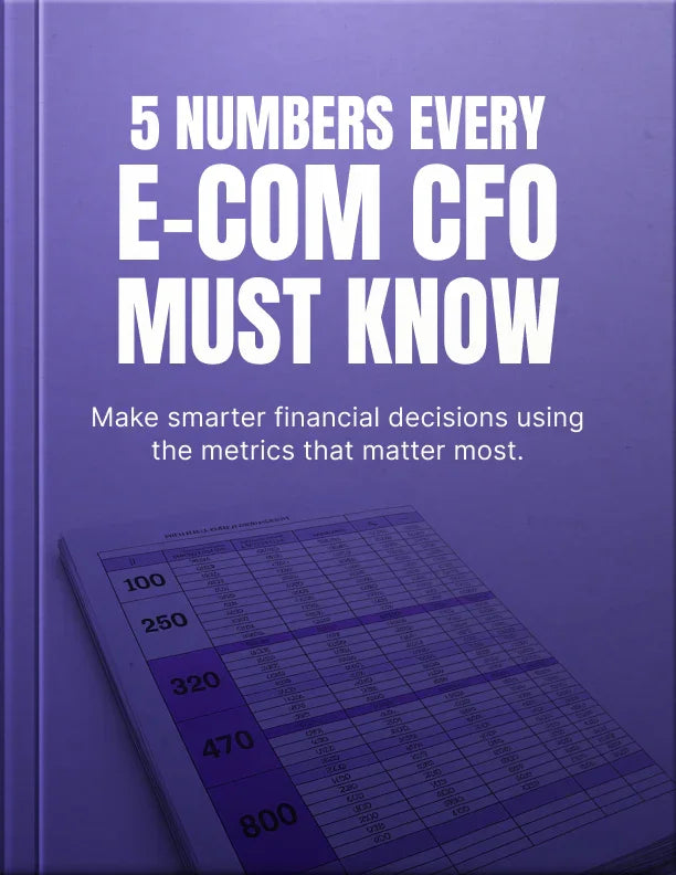 Ebook - 5 Numbers Every E-Commerce CFO Must Know - Digiloop Store