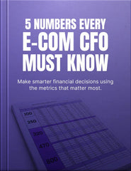 Ebook - 5 Numbers Every E-Commerce CFO Must Know - Digiloop Store