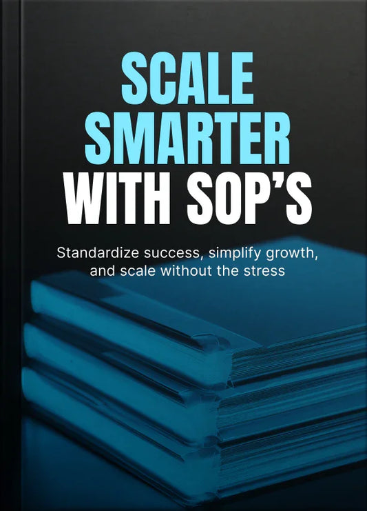 Ebook - Scale Smarter with SOPs - Digiloop Store