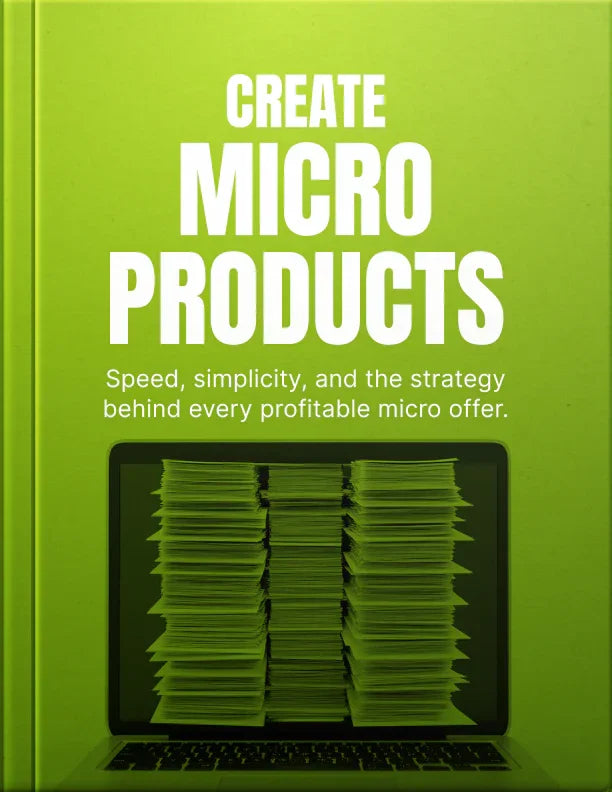 Ebook - Create Micro Products - Digiloop Store