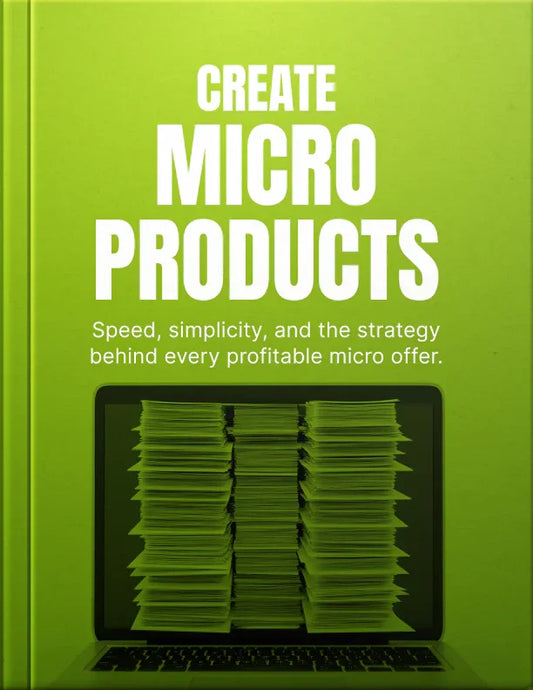 Ebook - Create Micro Products - Digiloop Store