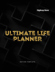 Notion Template - Ultimate Life Planner - Digiloop Store