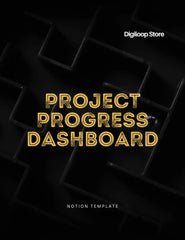 Notion Template - Project Progress Dashboard - Digiloop Store