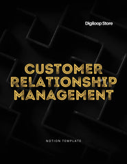Notion Template - Customer Relationship Management - Digiloop Store
