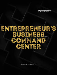 Notion Template - Entrepreneur’s Business Command Center - Digiloop Store