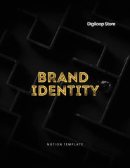 Notion Template - Brand Identity - Digiloop Store