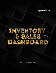 Notion Template - Inventory & Sales Dashboard - Digiloop Store