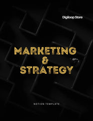 Notion Template - Marketing & Strategy - Digiloop Store