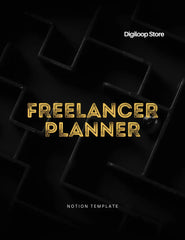 Notion Template - Freelancer Planner - Digiloop Store