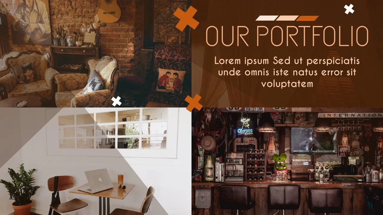 PowerPoint Template - BROWN - Digiloop Store