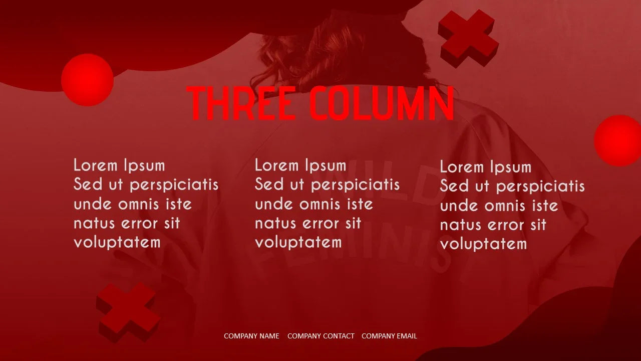 PowerPoint Template - Red Velvet - Digiloop Store