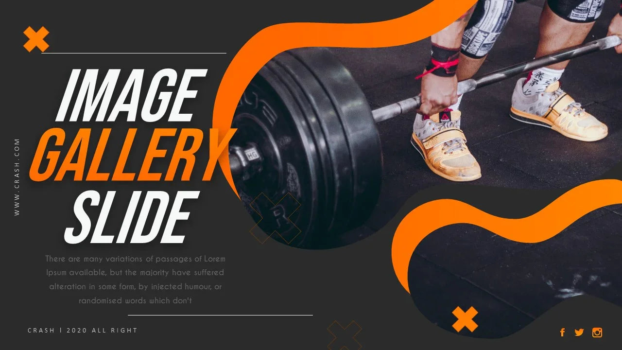 PowerPoint Template - CRASH - Digiloop Store