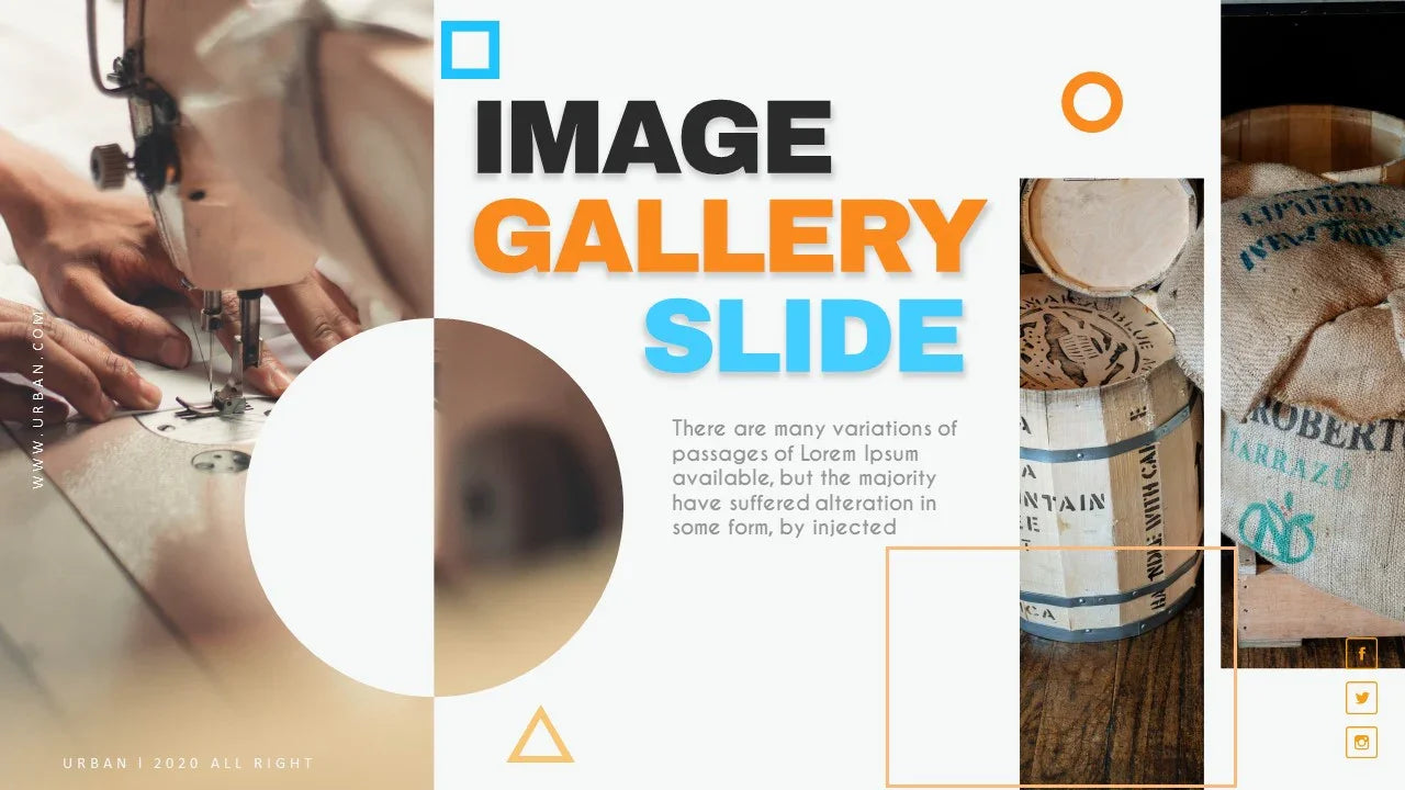 PowerPoint Template - URBAN - Digiloop Store