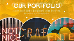 PowerPoint Template - NEON III - Digiloop Store