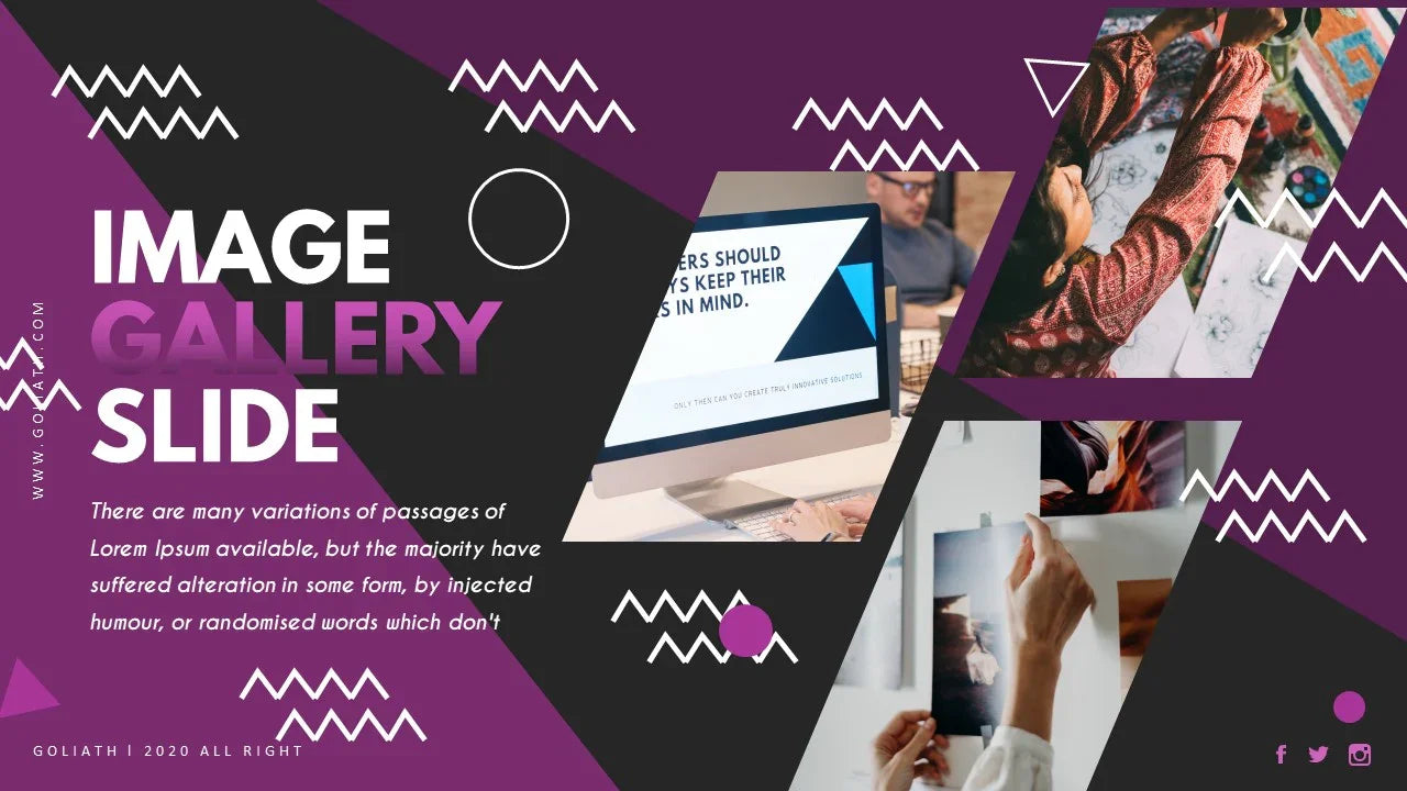PowerPoint Template - GOLIATH - Digiloop Store
