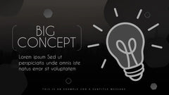 PowerPoint Template - BLACK SKY - Digiloop Store