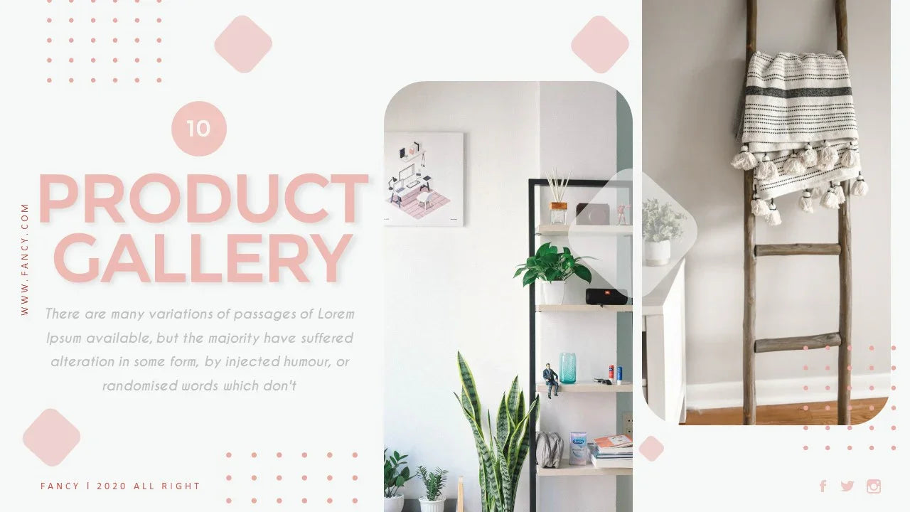 PowerPoint Template - FANCY - Digiloop Store
