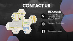PowerPoint Template - HEXAGON - Digiloop Store