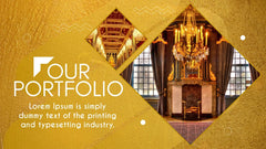 PowerPoint Template - GOLD - Digiloop Store