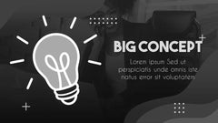 PowerPoint Template - GRAYSCALE - Digiloop Store