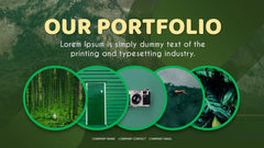 PowerPoint Template - ECO GREEN - Digiloop Store