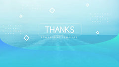 PowerPoint Template - BLUE OCEAN - Digiloop Store