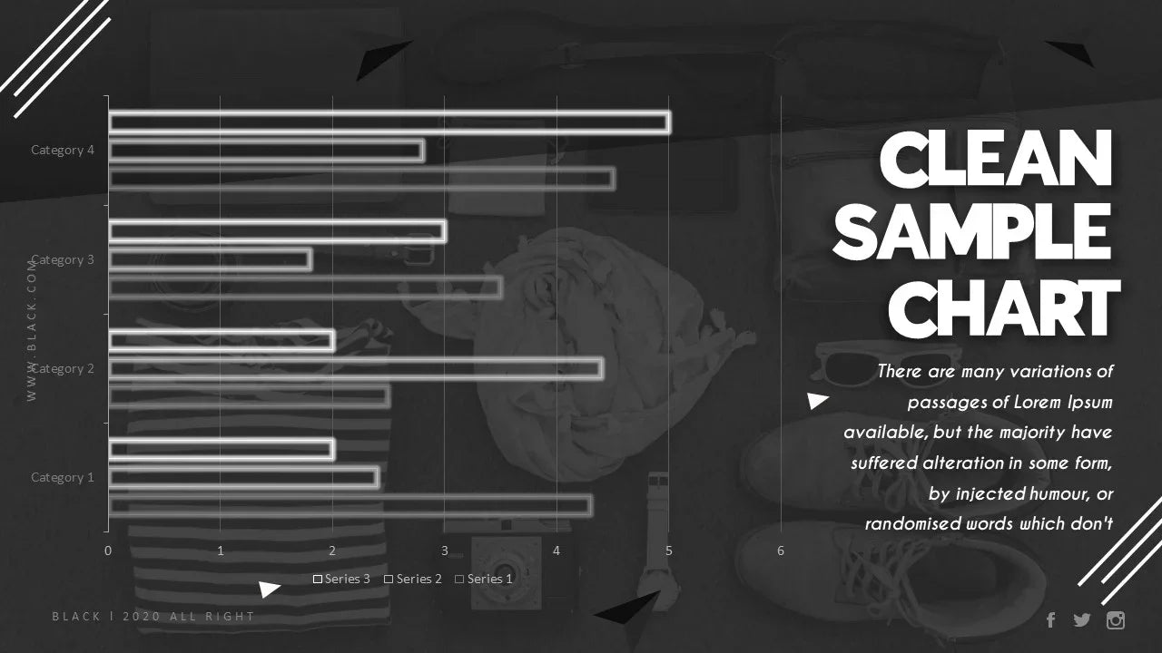 PowerPoint Template - BLACK - Digiloop Store
