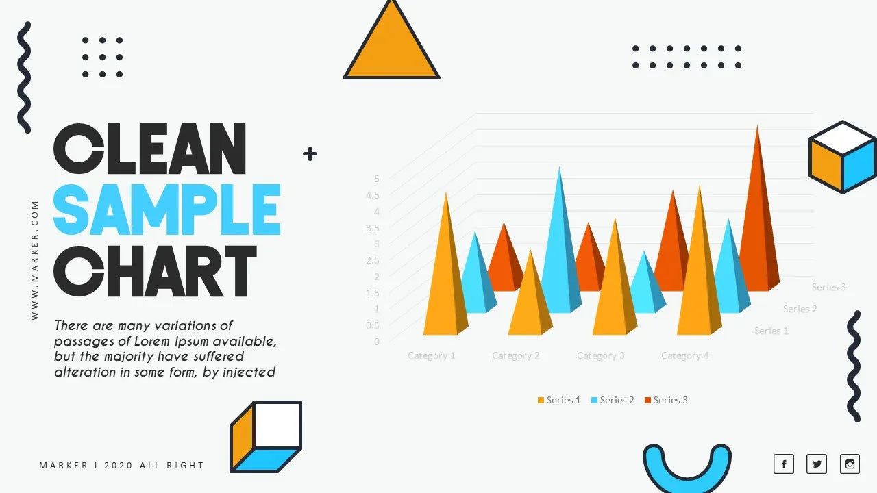 PowerPoint Template - MARKER - Digiloop Store