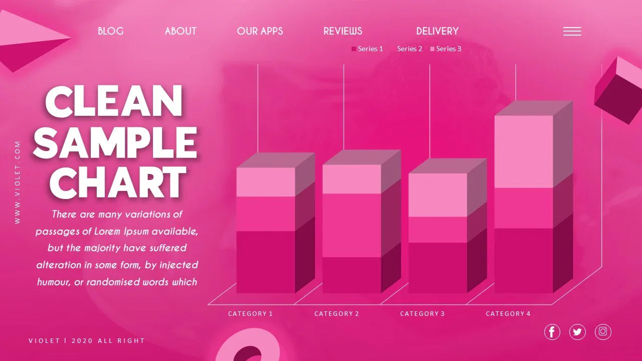 PowerPoint Template - VIOLET - Digiloop Store