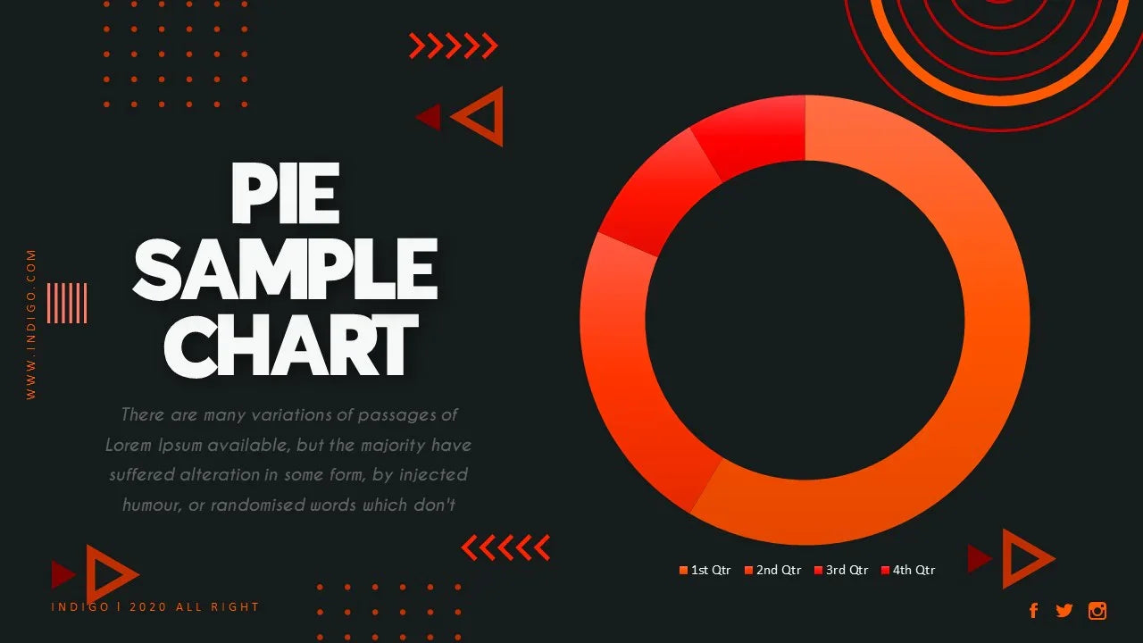 PowerPoint Template - INDIGO - Digiloop Store