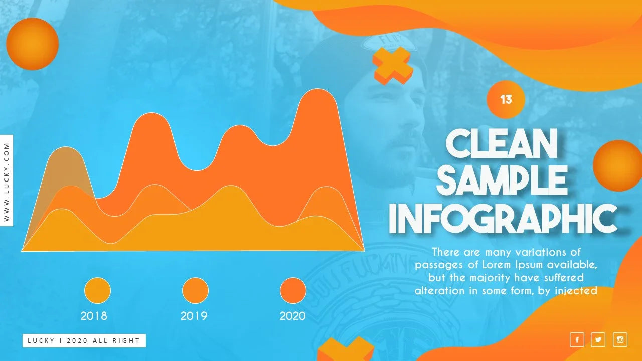 PowerPoint Template - LUCKY - Digiloop Store