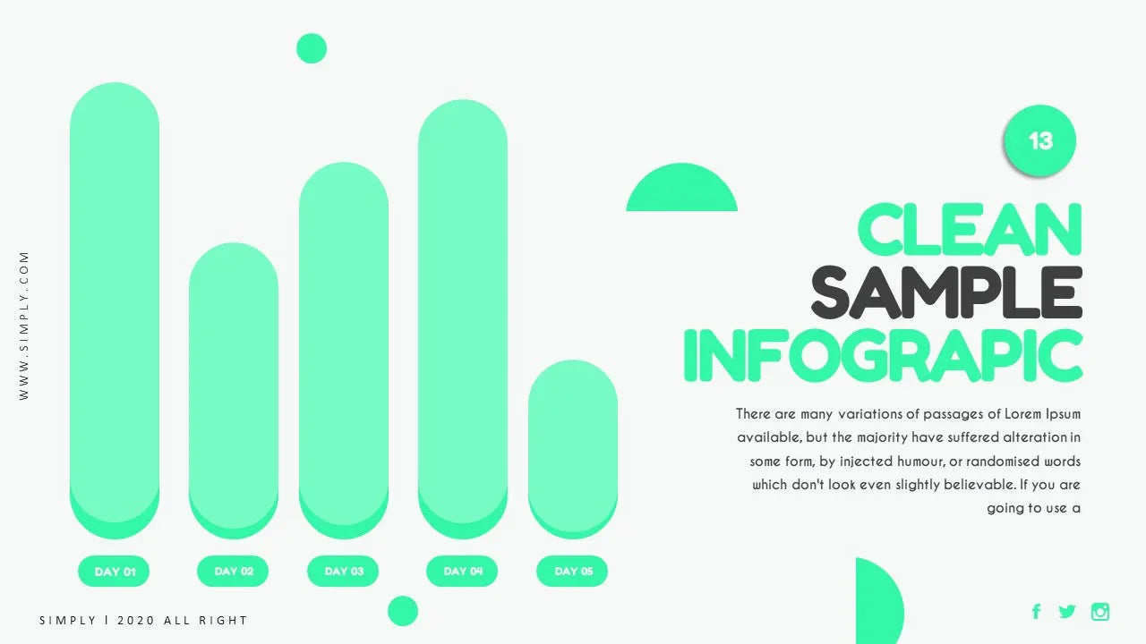 PowerPoint Template - SIMPLY - Digiloop Store
