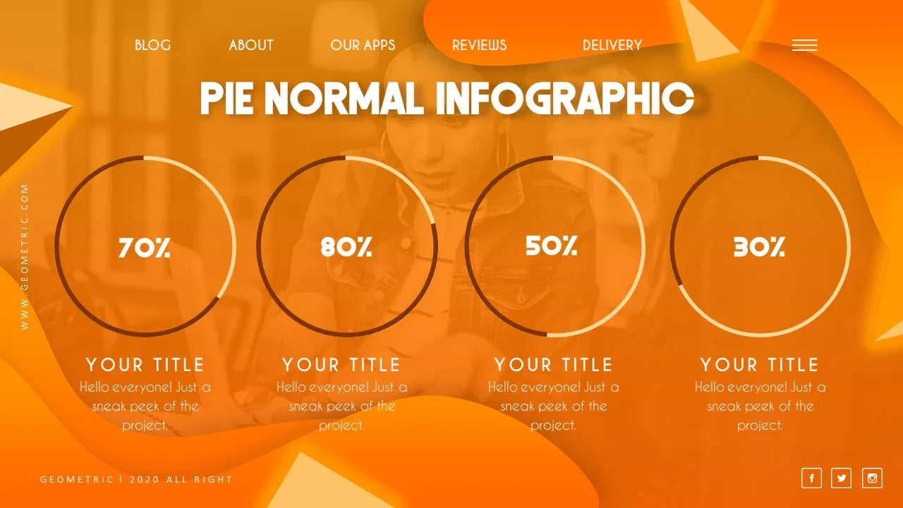 PowerPoint Template - GEOMETRIC - Digiloop Store