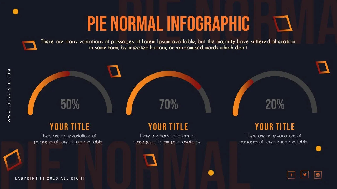 PowerPoint Template - LABYRINTH - Digiloop Store