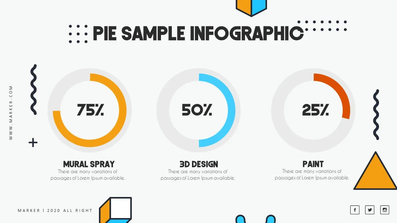 PowerPoint Template - MARKER - Digiloop Store