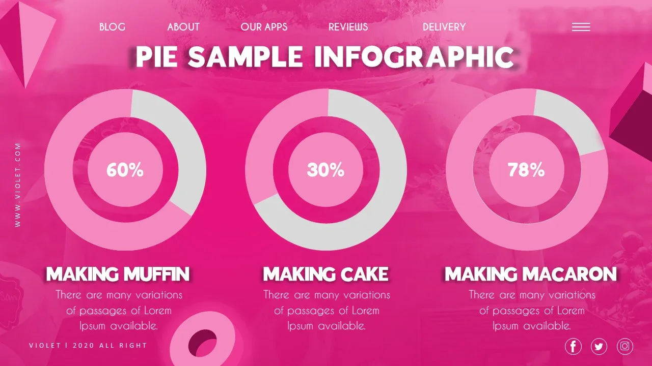PowerPoint Template - VIOLET - Digiloop Store