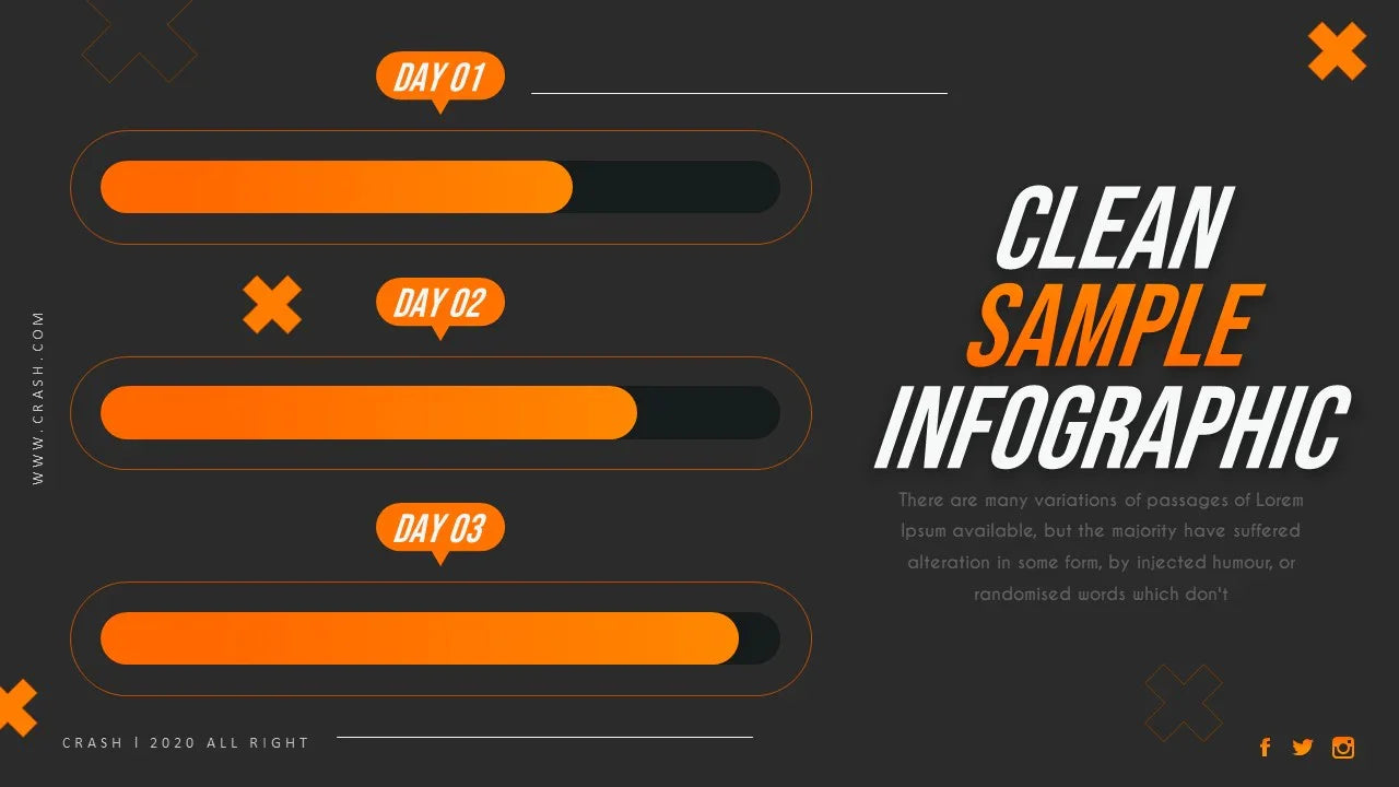 PowerPoint Template - CRASH - Digiloop Store
