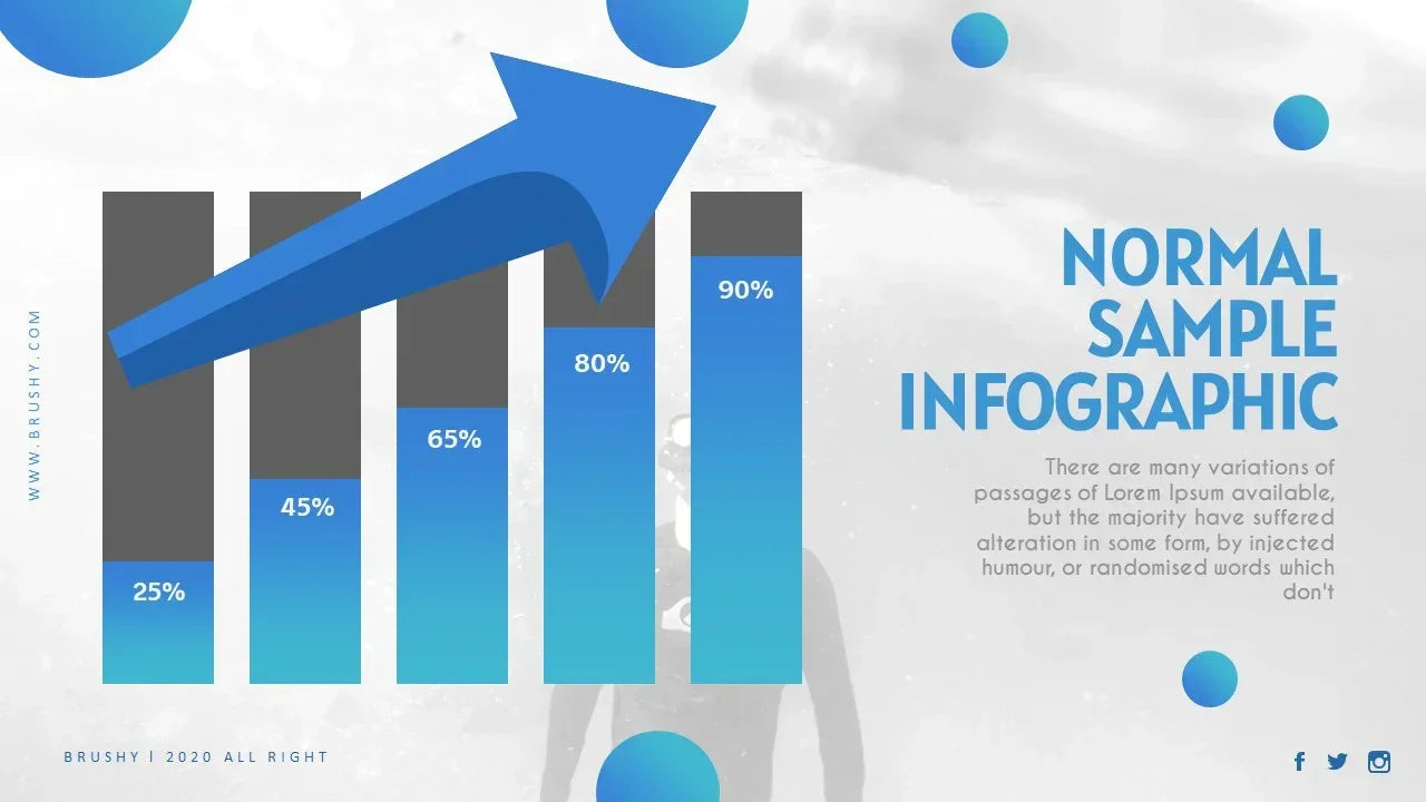 PowerPoint Template - BRUSHY - Digiloop Store