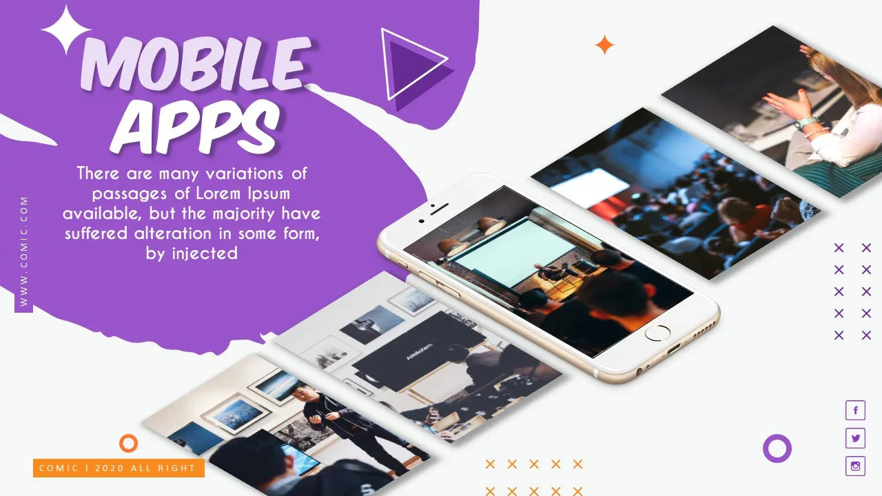 PowerPoint Template - COMIC - Digiloop Store