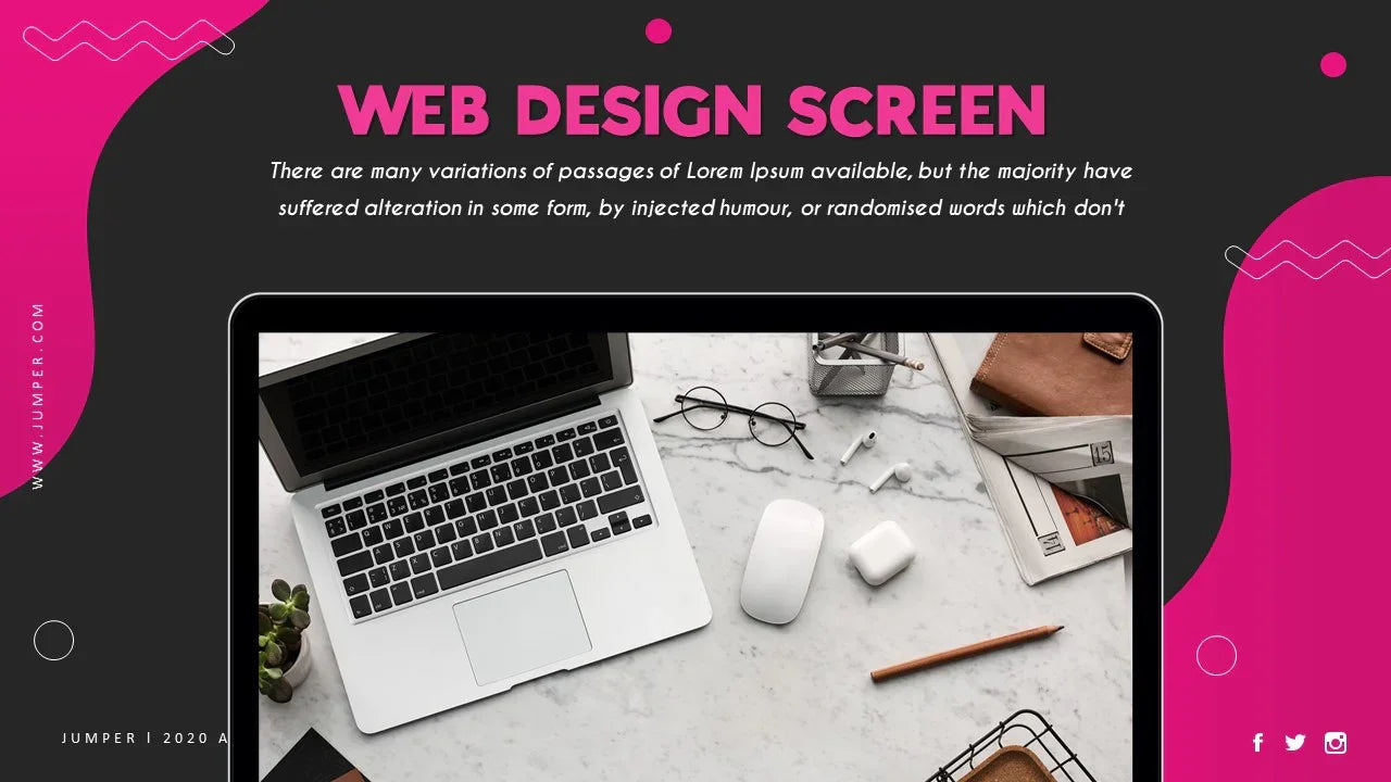 PowerPoint Template - JUMPER - Digiloop Store