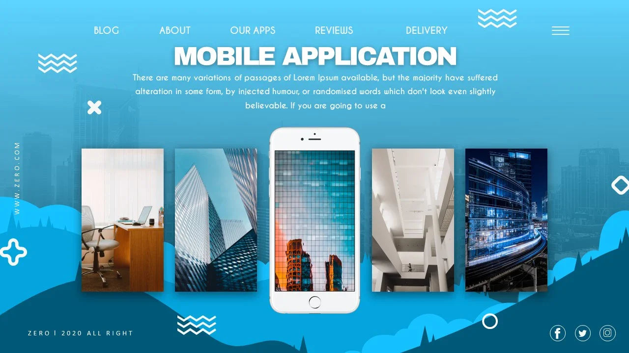 PowerPoint Template - ZERO - Digiloop Store