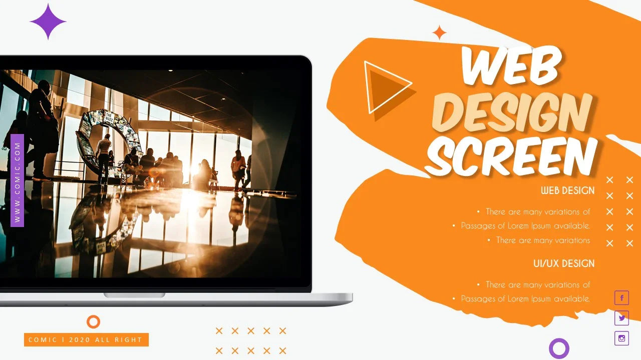 PowerPoint Template - COMIC - Digiloop Store