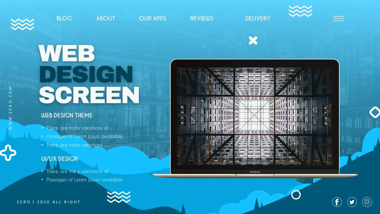 PowerPoint Template - ZERO - Digiloop Store