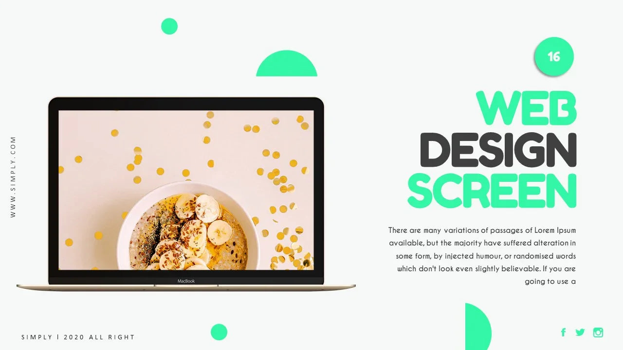 PowerPoint Template - SIMPLY - Digiloop Store