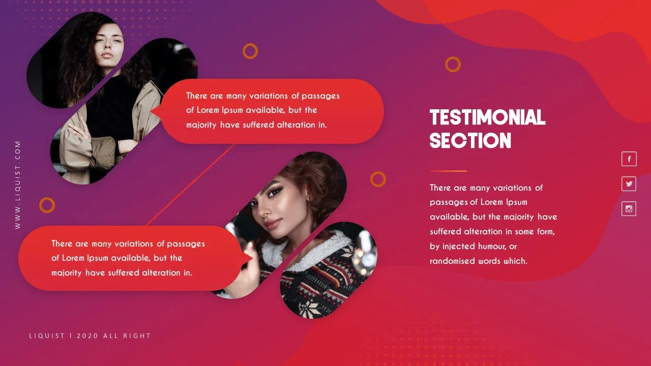 PowerPoint Template - LIQUIST - Digiloop Store