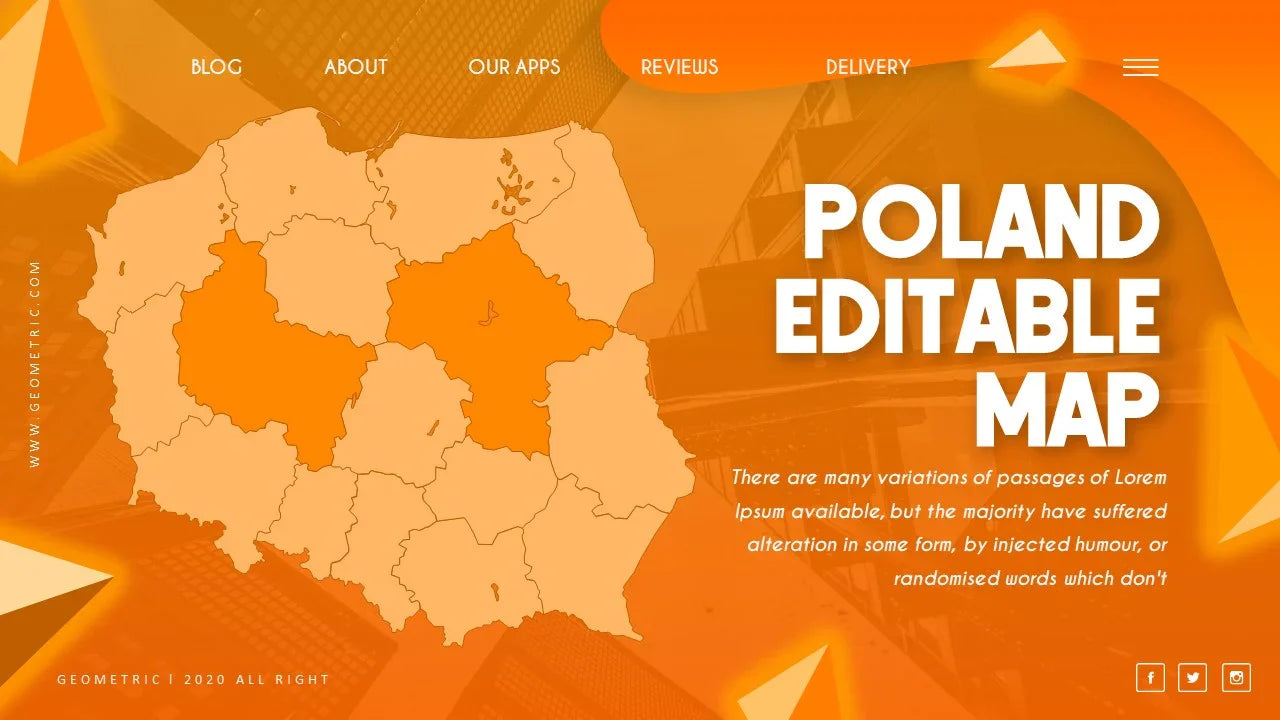 PowerPoint Template - GEOMETRIC - Digiloop Store
