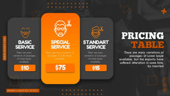 PowerPoint Template - BEARD - Digiloop Store