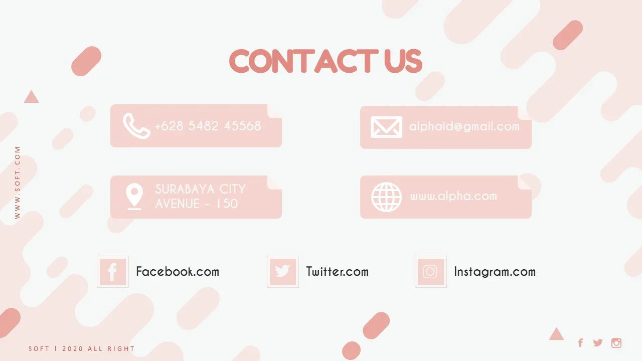 PowerPoint Template - SOFT - Digiloop Store