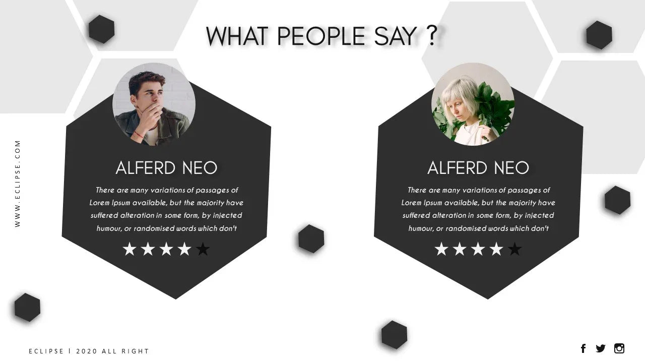 PowerPoint Template - ECLIPSE - Digiloop Store
